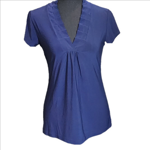 SUSAN LAWRENCE V-NECK TOP